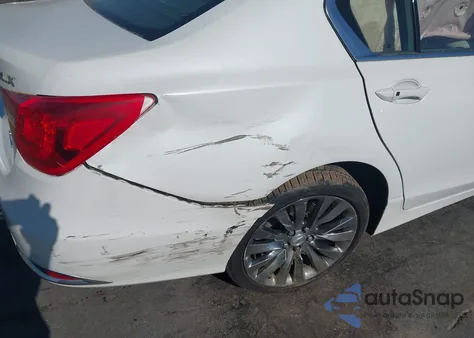 2014 Acura Rlx z USA, uszkodzony, nr VIN JH4KC1F94EC007243